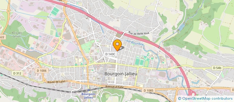 localisation de l'entreprise MONSIEUR IONUT NITA  BOURGOIN-JALLIEU