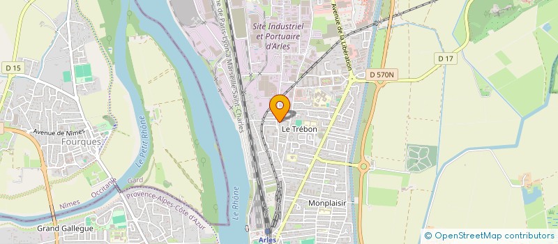 localisation de l'entreprise MONSIEUR IONUT-PARASCHIV SANDU  ARLES