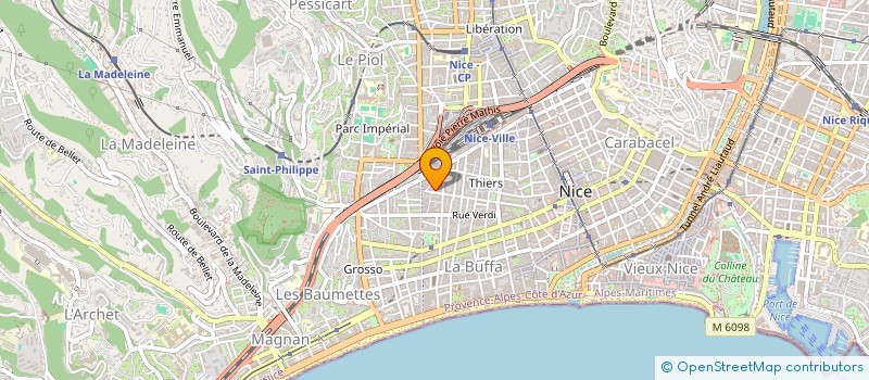 localisation de l'entreprise MONSIEUR IONUT-PETRICA SAVA  NICE