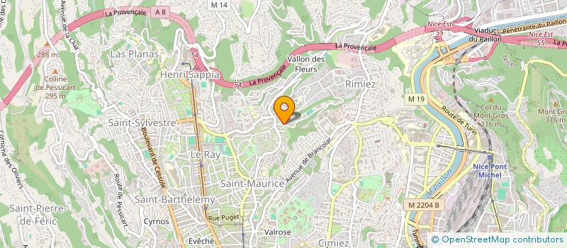 localisation de l'entreprise MONSIEUR IONUT-PETRISOR PANAIT  NICE