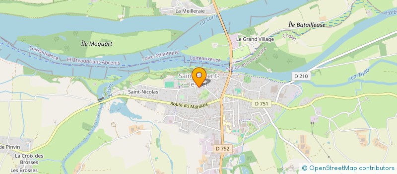 localisation de l'entreprise MONSIEUR IONUT POTCOVARU à MAUGES-SUR-LOIRE