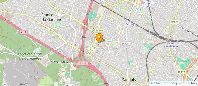 localisation de l'entreprise MONSIEUR IONUT-RARES DASCALU  ERMONT