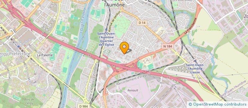 localisation de l'entreprise MONSIEUR IONUT RUSET  SAINT-OUEN-L'AUMONE