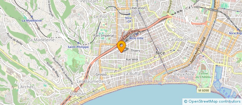 localisation de l'entreprise MONSIEUR IONUT-SERGIU TOMA à NICE