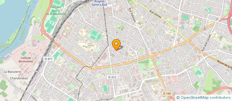 localisation de l'entreprise MONSIEUR IONUT TUDORANCEA  ANGERS