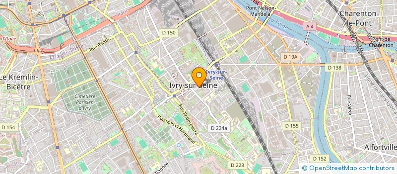 localisation de l'entreprise MONSIEUR IONUT TUDOROIU  IVRY-SUR-SEINE