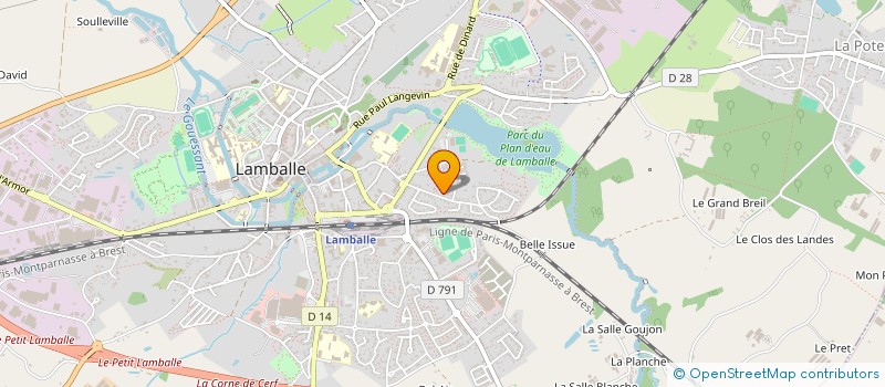 localisation de l'entreprise MONSIEUR IONUT VASILACHE à LAMBALLE-ARMOR