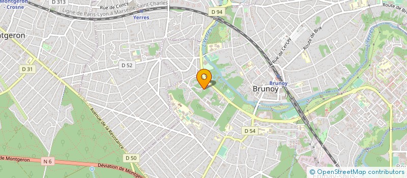 localisation de l'entreprise MONSIEUR IONUT VIDU à BRUNOY