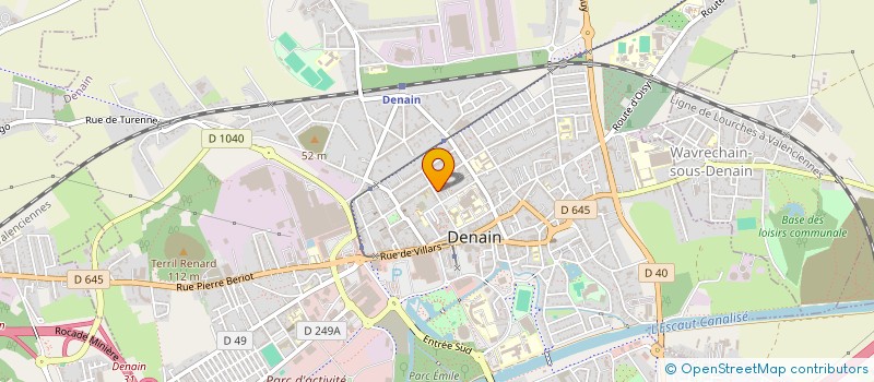 localisation de l'entreprise MONSIEUR IORGU MUNTEANU  DENAIN