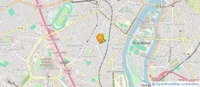 localisation de l'entreprise MONSIEUR IOSCHKA RONGEART à TOULOUSE