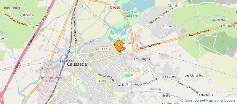 localisation de l'entreprise MONSIEUR IOSIF-DINAUR CIURAR  MONTAUBAN