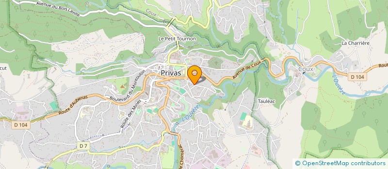 localisation de l'entreprise MONSIEUR IOSIF KUKOVETZ à PRIVAS