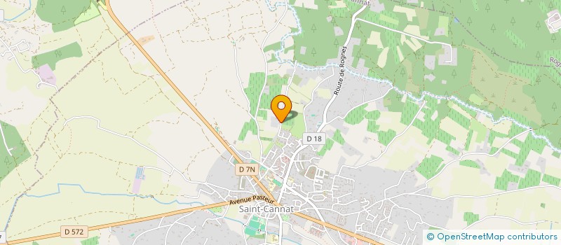 localisation de l'entreprise MONSIEUR IOSIF OROS  SAINT-CANNAT