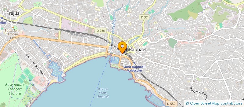 localisation de l'entreprise MONSIEUR IQBAL MAZHAR  SAINT-RAPHAEL