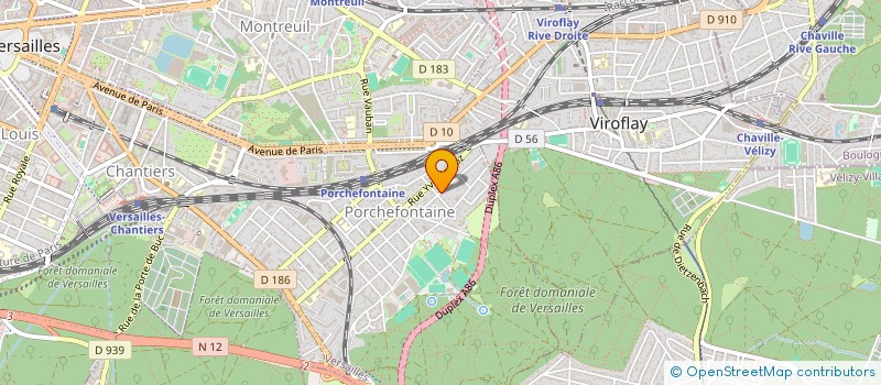 localisation de l'entreprise MONSIEUR IQBAL ZAFAR à VERSAILLES