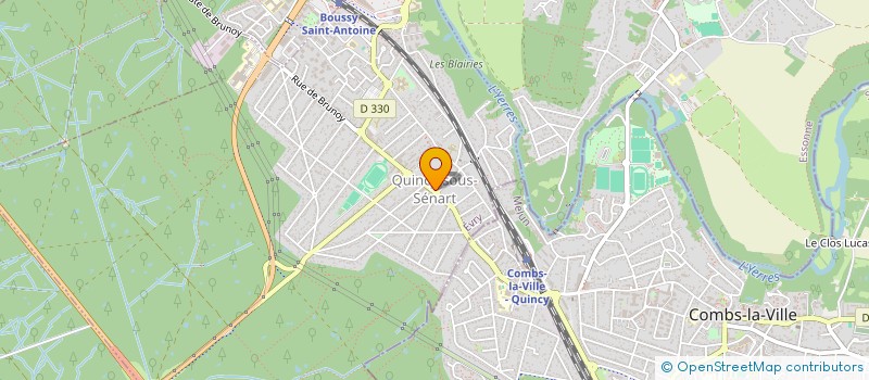 localisation de l'entreprise MONSIEUR IQBALSHAH SAMADI  QUINCY-SOUS-SENART