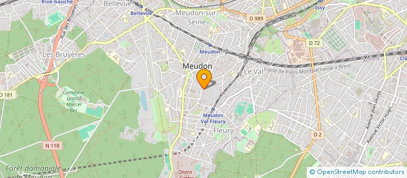 localisation de l'entreprise MONSIEUR IRA KATZ  MEUDON