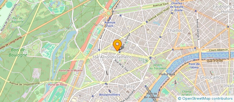 localisation de l'entreprise MONSIEUR IRADJ GANDJBAKHCH  PARIS