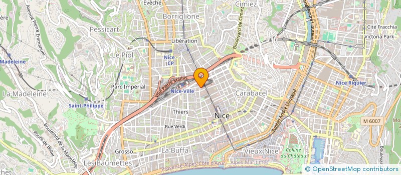 localisation de l'entreprise MONSIEUR IRAKLI BEGLARASHVILI à NICE