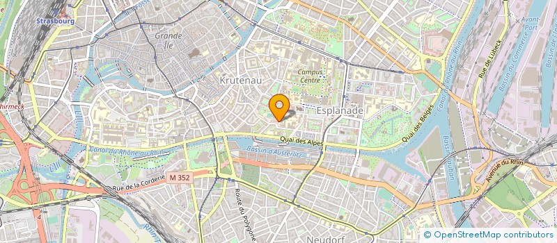 localisation de l'entreprise MONSIEUR IRAKLI KALANDADZE à STRASBOURG