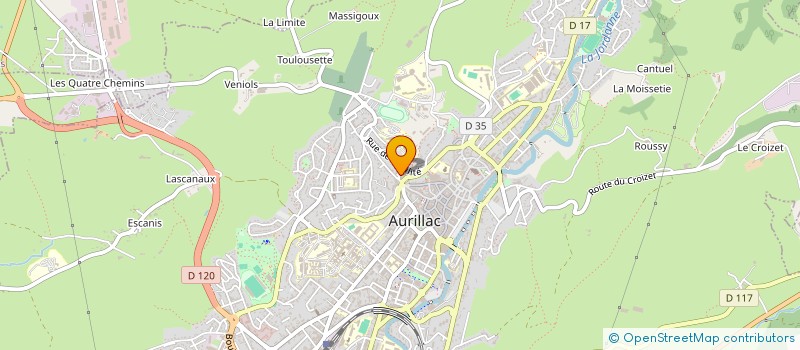 localisation de l'entreprise MONSIEUR IRAKLI KARCHILADZE à AURILLAC