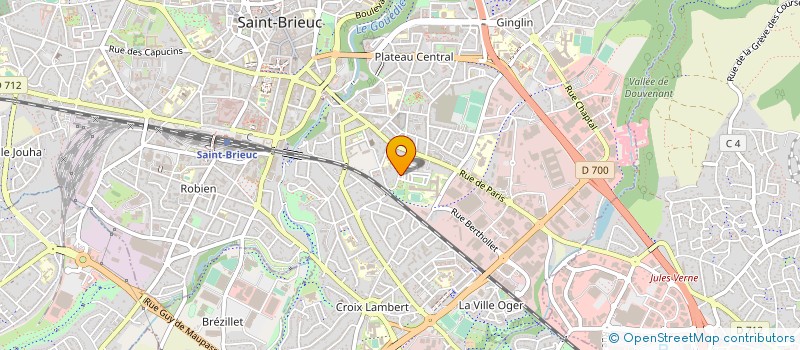 localisation de l'entreprise MONSIEUR IRAKLI TREBUCHAVA à SAINT-BRIEUC