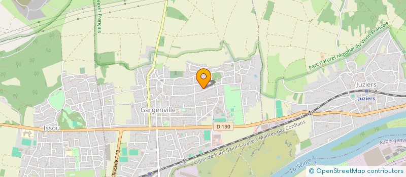 localisation de l'entreprise MONSIEUR IRAM ZALAMBANI  GARGENVILLE