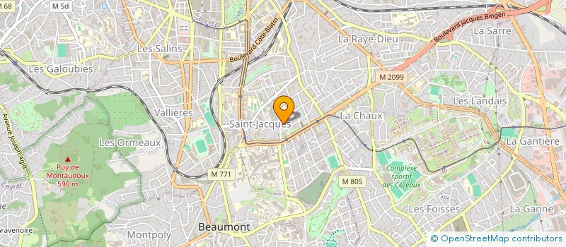 localisation de l'entreprise MONSIEUR IRAR CHARIR  CLERMONT-FERRAND