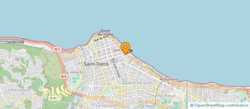 localisation de l'entreprise MONSIEUR IRCHAD MADANI à SAINT-DENIS