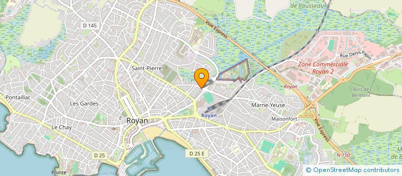 localisation de l'entreprise MONSIEUR IREL TINKEU EDET  ROYAN