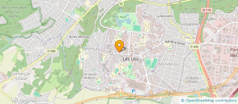 localisation de l'entreprise MONSIEUR IRENE TCHAMKO SIDJEU à LES ULIS