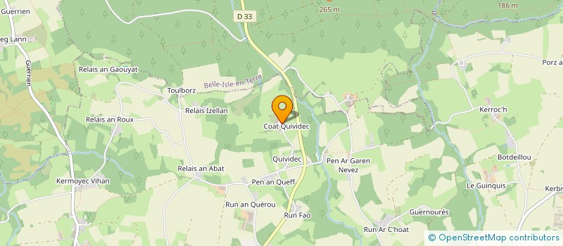localisation de l'entreprise MONSIEUR IRENEE PERNOT à PLOUGONVER