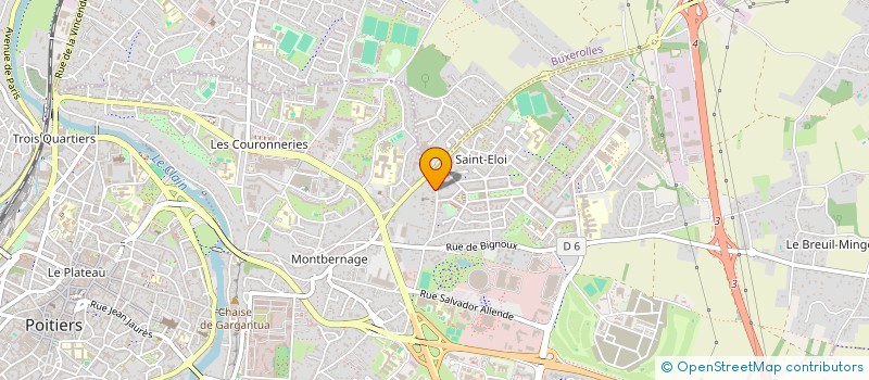 localisation de l'entreprise MONSIEUR IRENEUSZ MICHALEWICZ  POITIERS