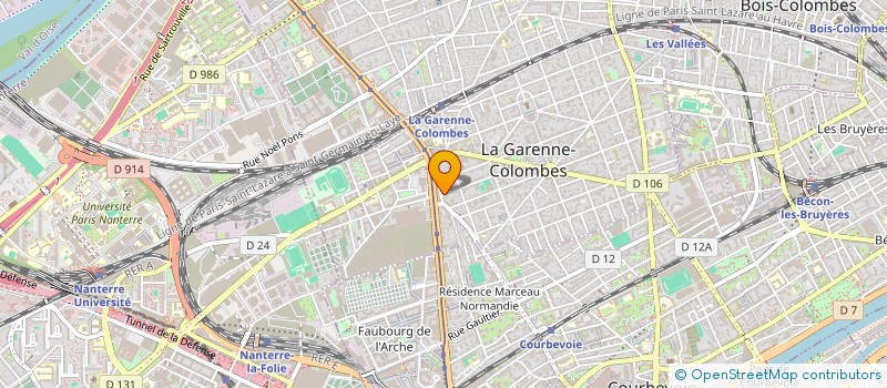 localisation de l'entreprise MONSIEUR IRENEUSZ PIETRAS à LA GARENNE-COLOMBES