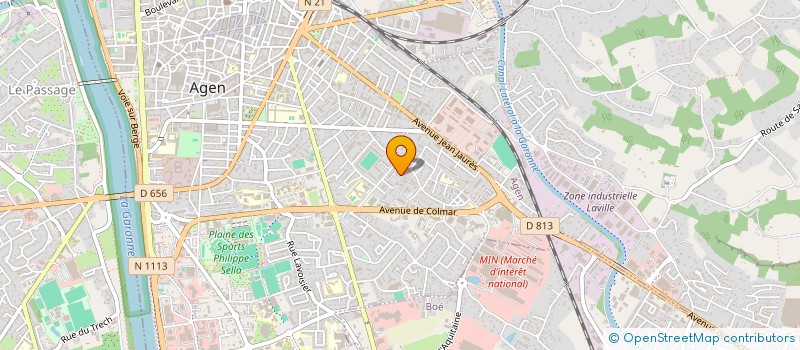 localisation de l'entreprise MONSIEUR IRESH CHAMINDA MIDEL ARACHCHIGE  NERAC