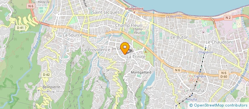 localisation de l'entreprise MONSIEUR IRFAAN GRONDIN à SAINT-DENIS