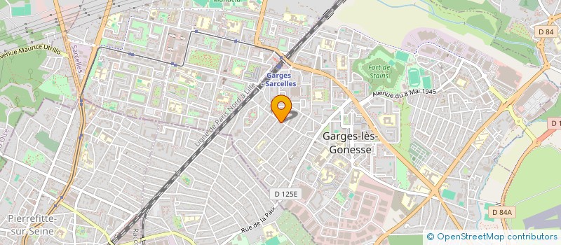 localisation de l'entreprise MONSIEUR IRFAAN PATEL  GARGES-LES-GONESSE