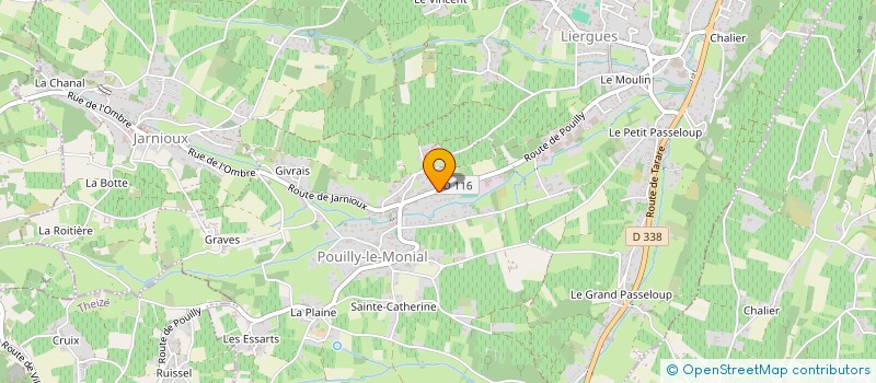 localisation de l'entreprise MONSIEUR IRFAN AYDOGAN à PORTE-DES-PIERRES-DOREES