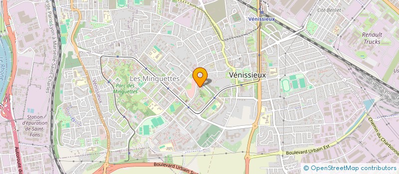 localisation de l'entreprise MONSIEUR IRFAN CETINBAKIS  VENISSIEUX