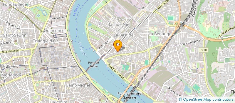 localisation de l'entreprise MONSIEUR IRFAN GUNDUZ  BORDEAUX