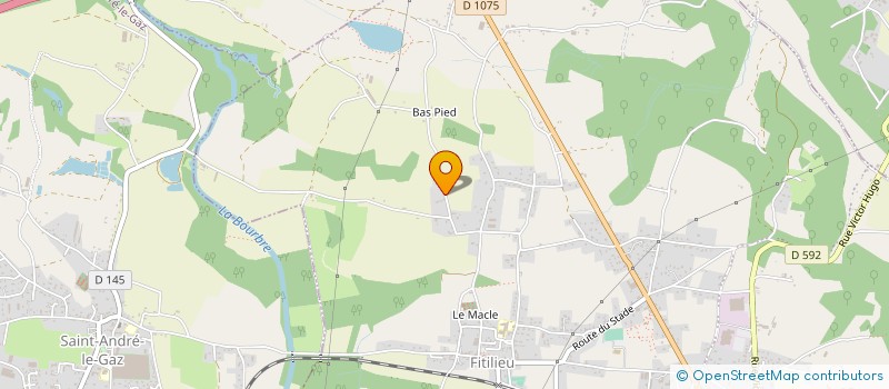 localisation de l'entreprise MONSIEUR IRFAN GUZGUN  LES ABRETS-EN-DAUPHINE