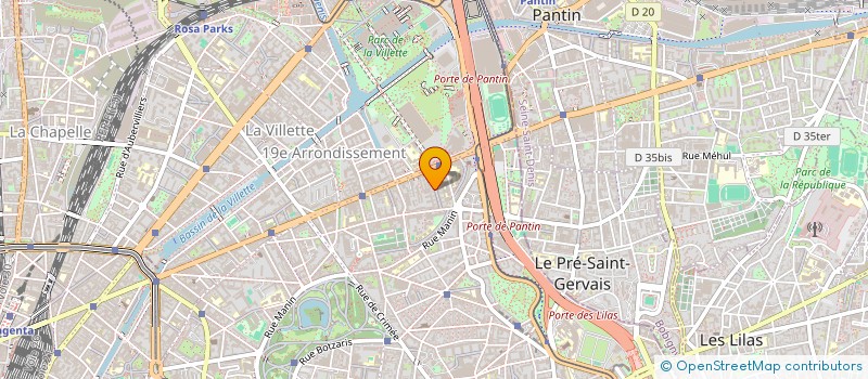 localisation de l'entreprise MONSIEUR IRFAN KHAN  PARIS