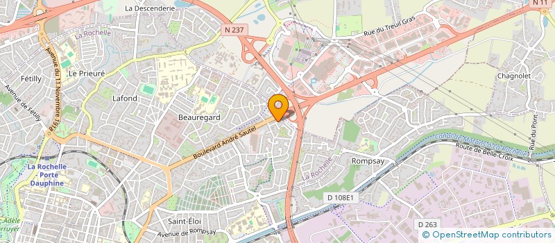 localisation de l'entreprise MONSIEUR IRFAN SAEED  LA ROCHELLE