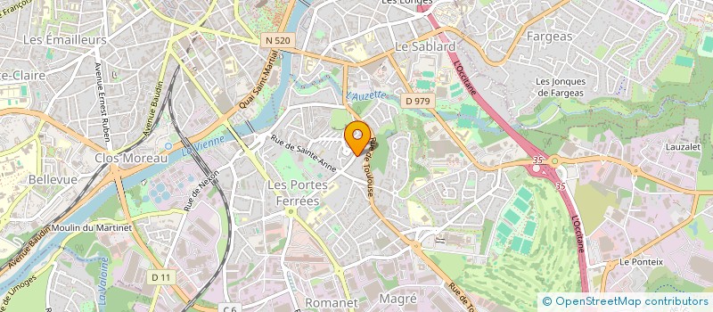 localisation de l'entreprise MONSIEUR IRFAN SUNA à LIMOGES