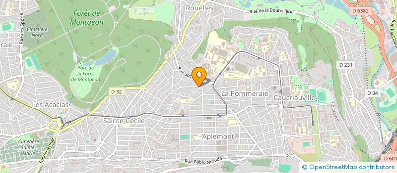 localisation de l'entreprise MONSIEUR IRFANULLAH KHAROTAI  LE HAVRE