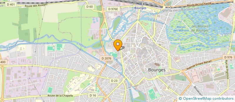 localisation de l'entreprise MONSIEUR IRFANULLAH SHARZAD  BOURGES