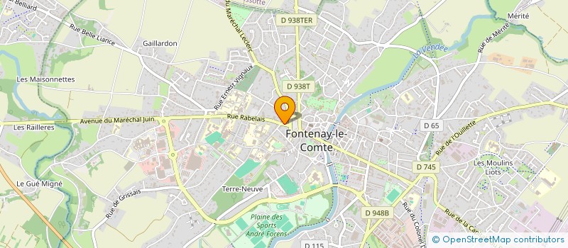 localisation de l'entreprise MONSIEUR IRINA RASAMIARIMANANA  FONTENAY-LE-COMTE