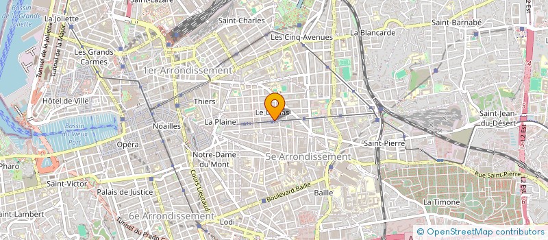 localisation de l'entreprise MONSIEUR IRINEL CAPRA à MARSEILLE