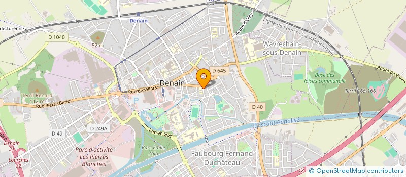 localisation de l'entreprise MONSIEUR IRINEL COARDA  DENAIN