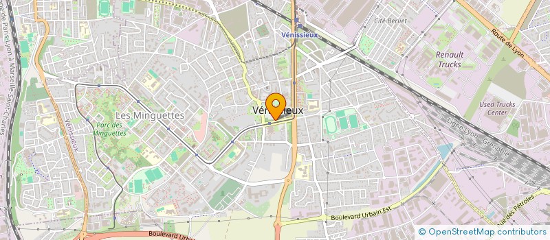 localisation de l'entreprise MONSIEUR IRSHAD SHINWARI  VENISSIEUX